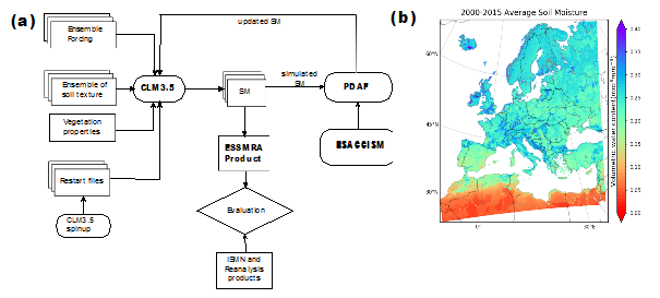 Schematic of CLM-PDAF